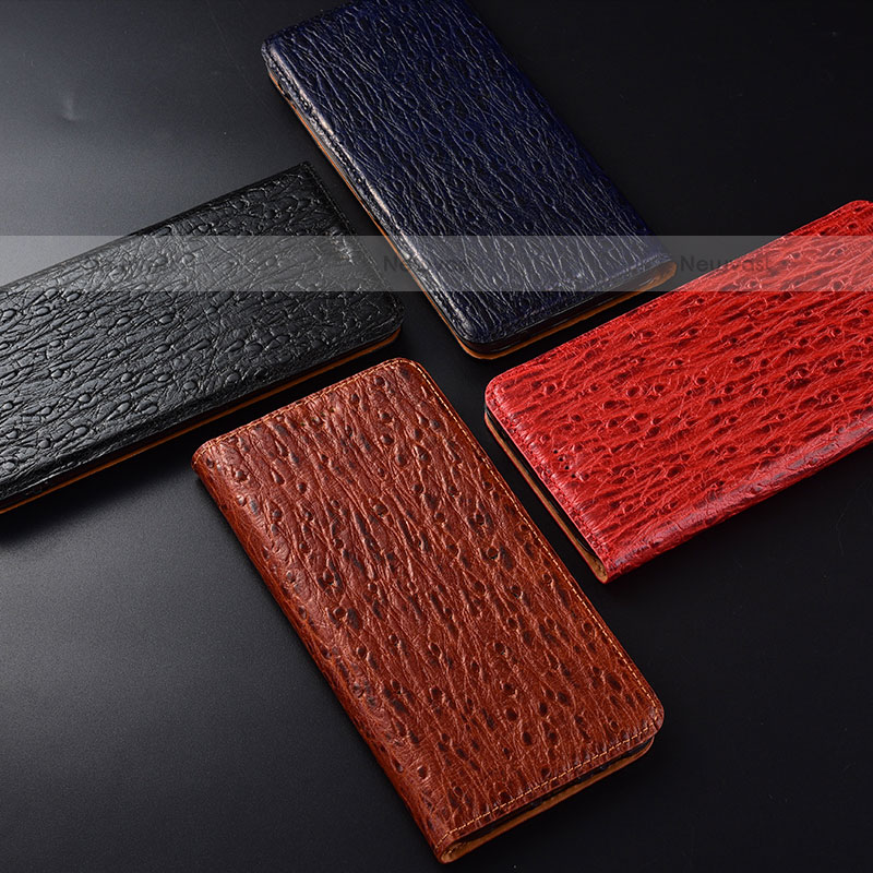 Leather Case Stands Flip Cover Holder H15P for Samsung Galaxy Note 10 Lite