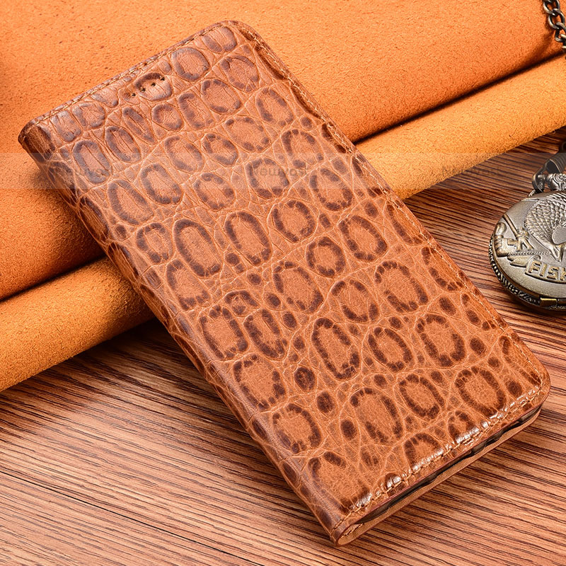 Leather Case Stands Flip Cover Holder H16P for Samsung Galaxy S21 5G