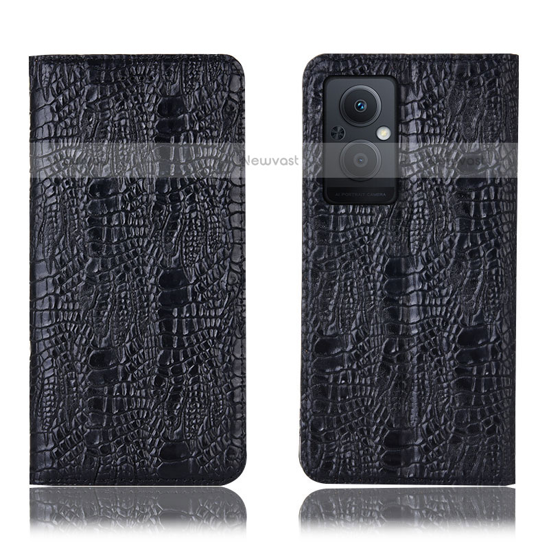 Leather Case Stands Flip Cover Holder H17P for OnePlus Nord N20 5G