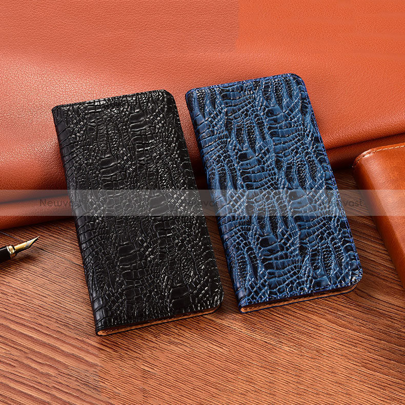 Leather Case Stands Flip Cover Holder H17P for Oppo Reno11 Pro 5G