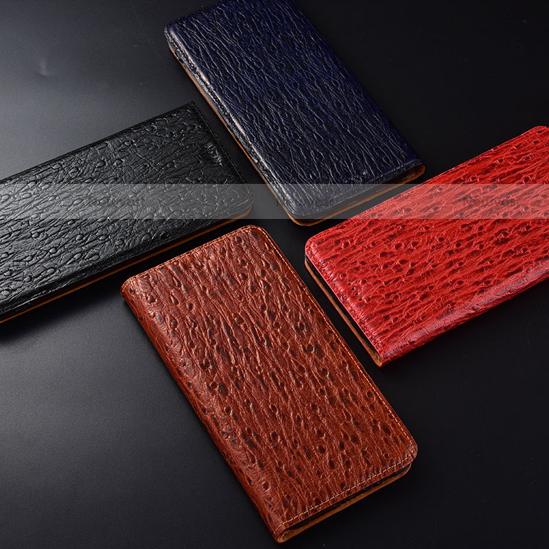 Leather Case Stands Flip Cover Holder H18P for Motorola Moto Edge X30 5G