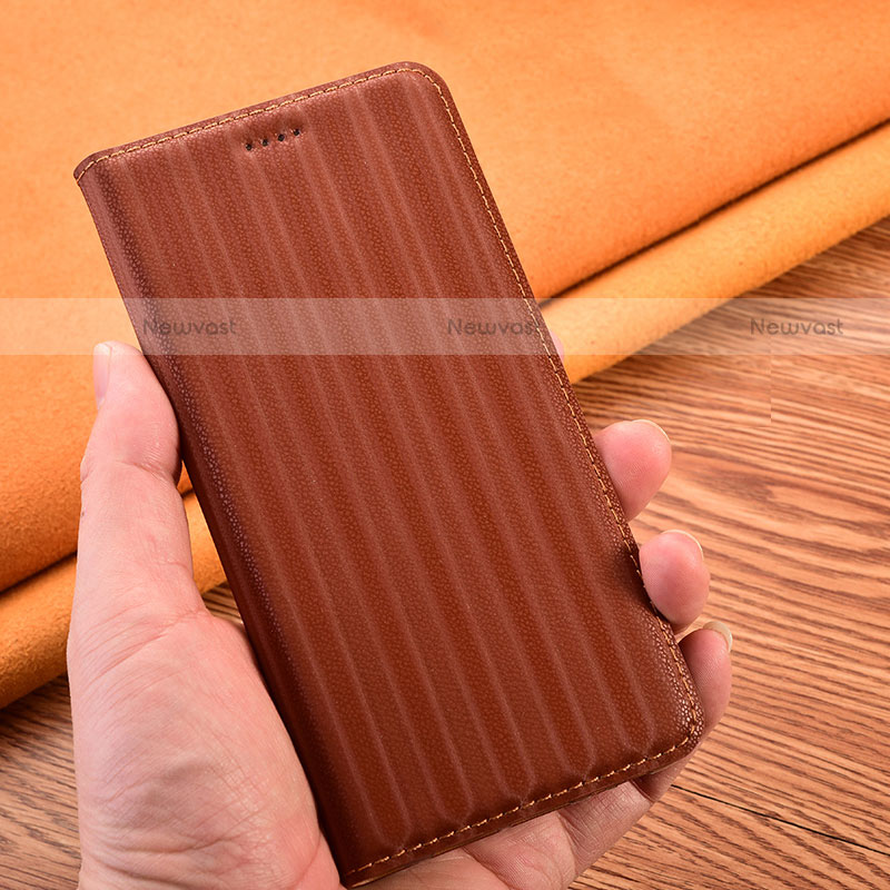 Leather Case Stands Flip Cover Holder H18P for Motorola Moto G10 Power