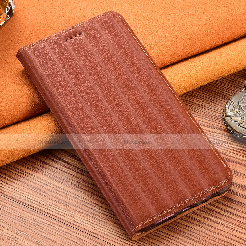 Leather Case Stands Flip Cover Holder H18P for Motorola Moto G20