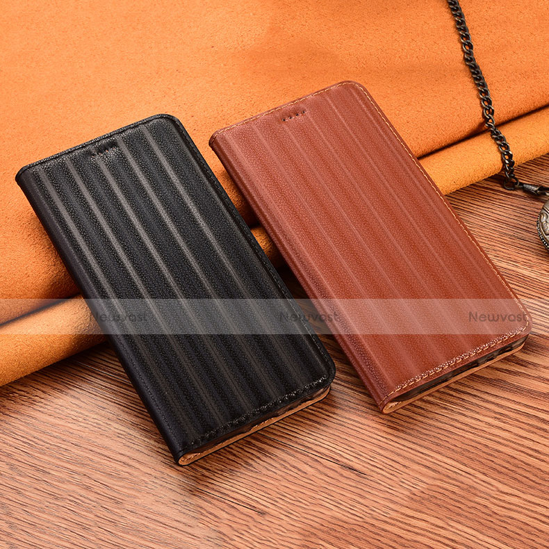 Leather Case Stands Flip Cover Holder H18P for Motorola Moto G20