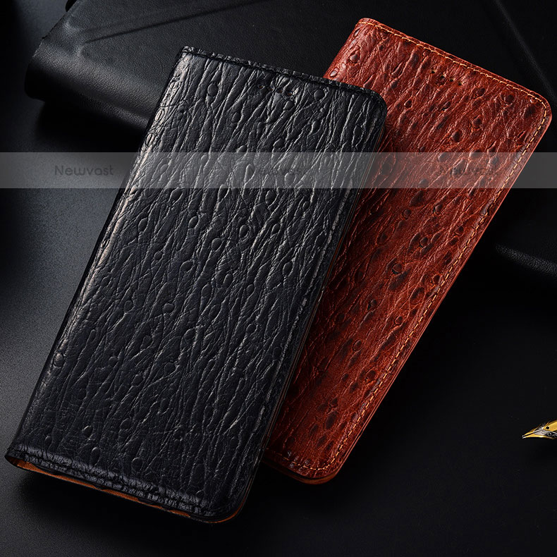 Leather Case Stands Flip Cover Holder H18P for Samsung Galaxy A31