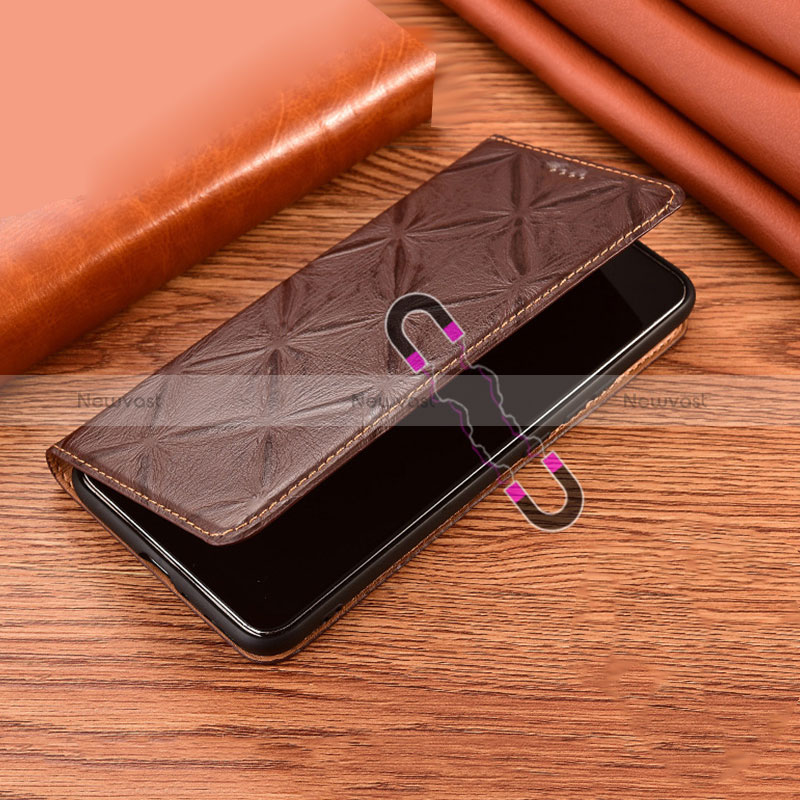 Leather Case Stands Flip Cover Holder H19P for Apple iPhone 8