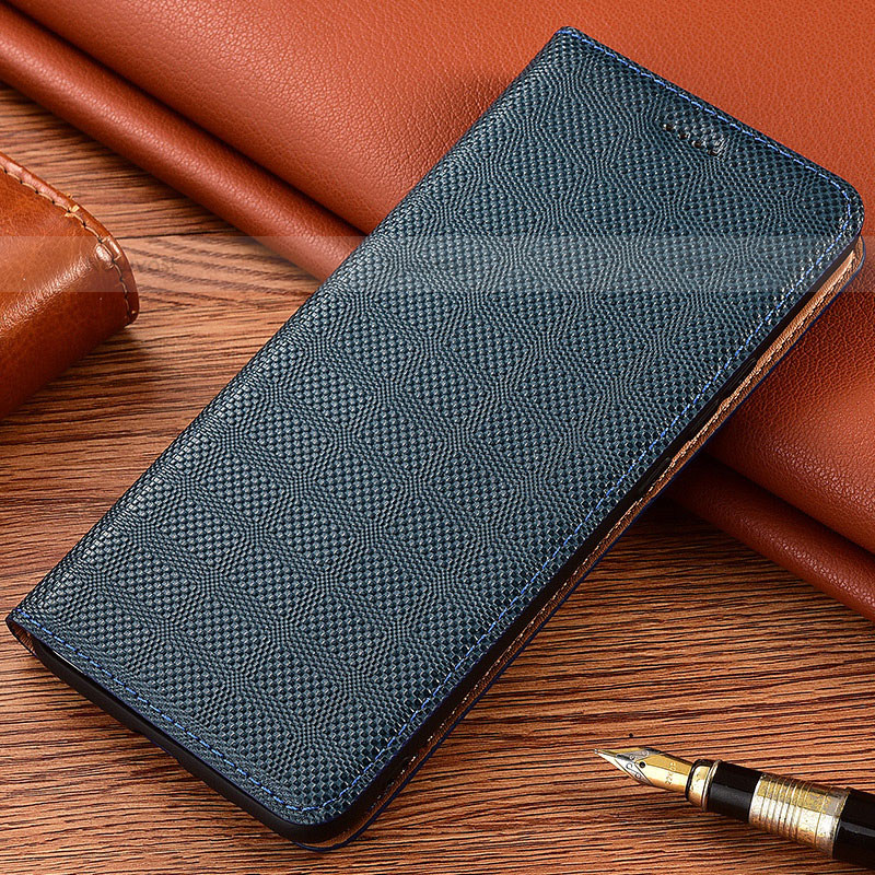 Leather Case Stands Flip Cover Holder H20P for Samsung Galaxy S21 Plus 5G