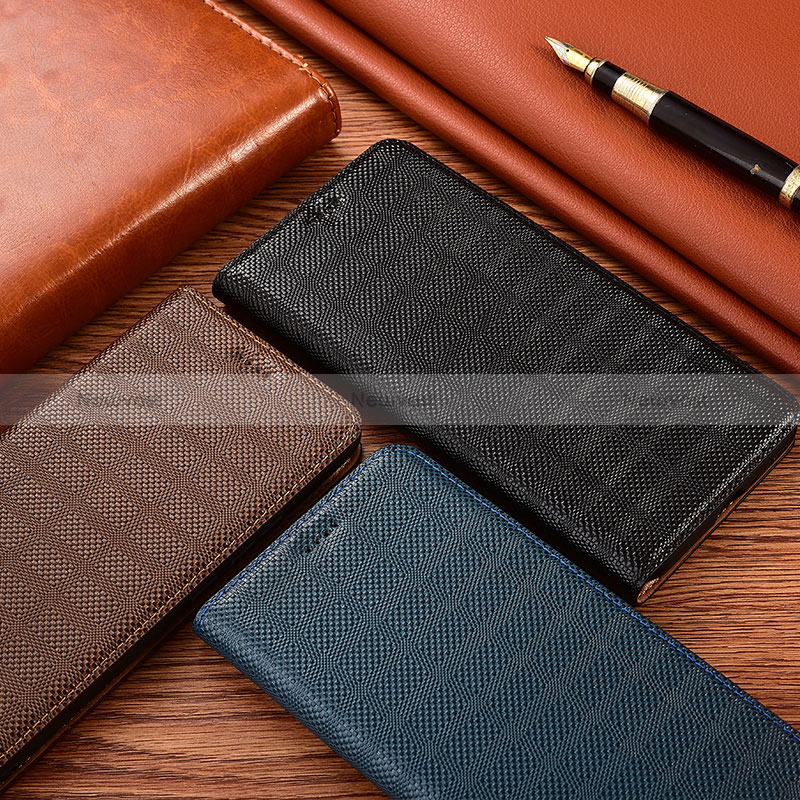 Leather Case Stands Flip Cover Holder H20P for Xiaomi Redmi 10 Prime Plus 5G