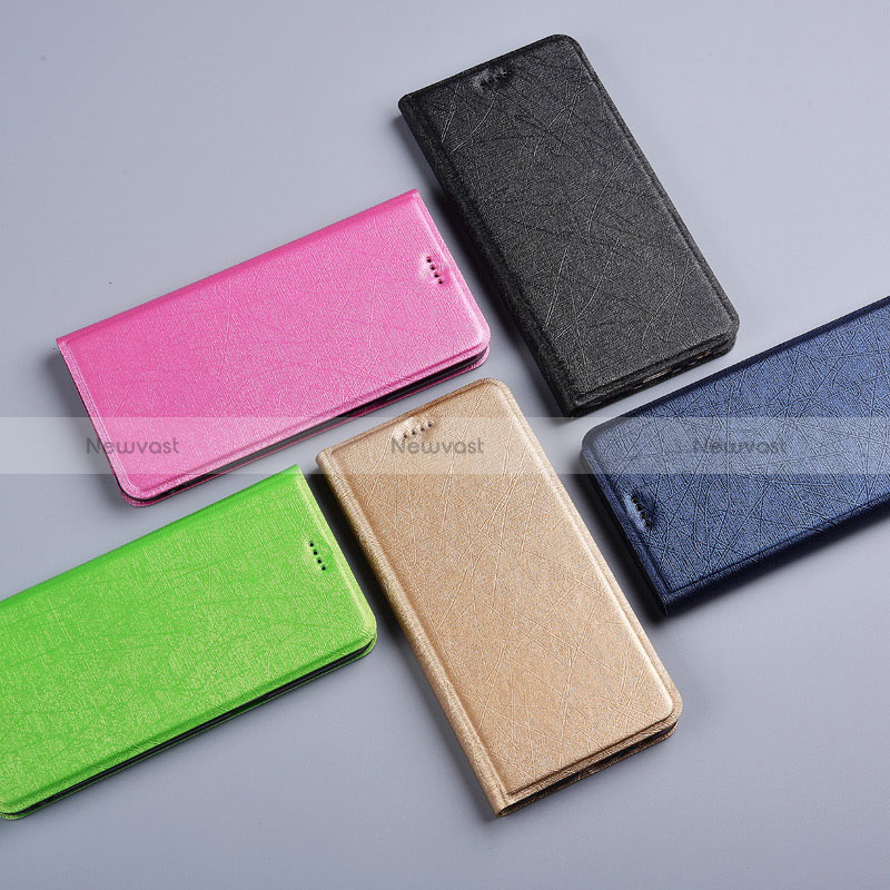 Leather Case Stands Flip Cover Holder H22P for Asus Zenfone 8 ZS590KS