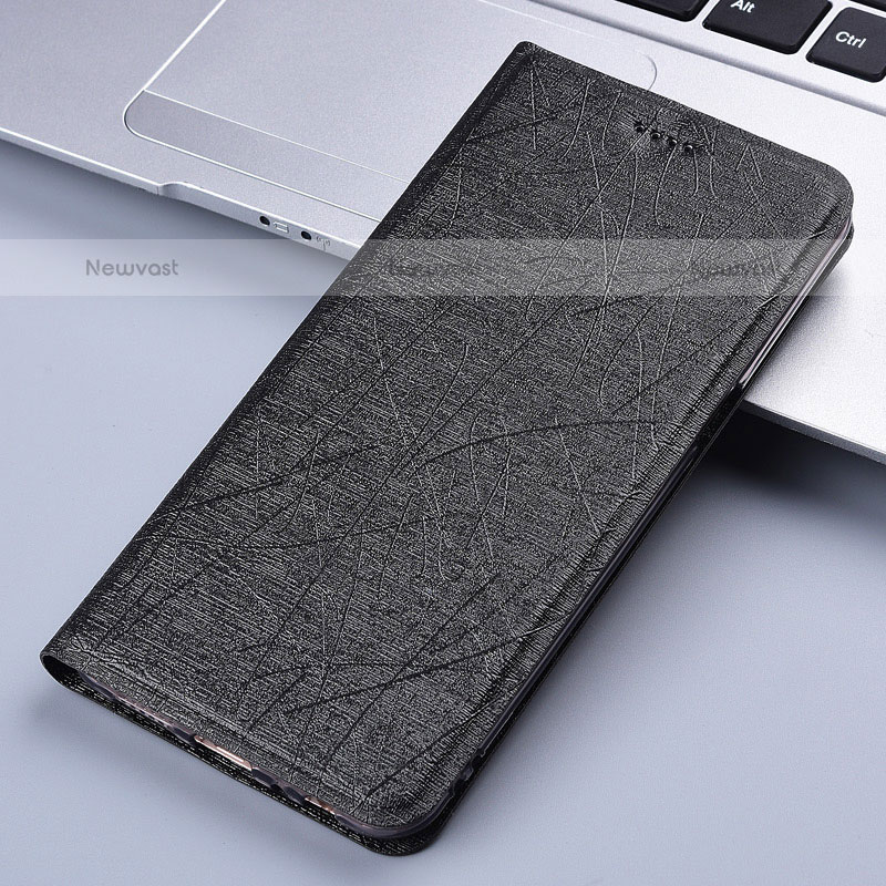 Leather Case Stands Flip Cover Holder H22P for Samsung Galaxy M21