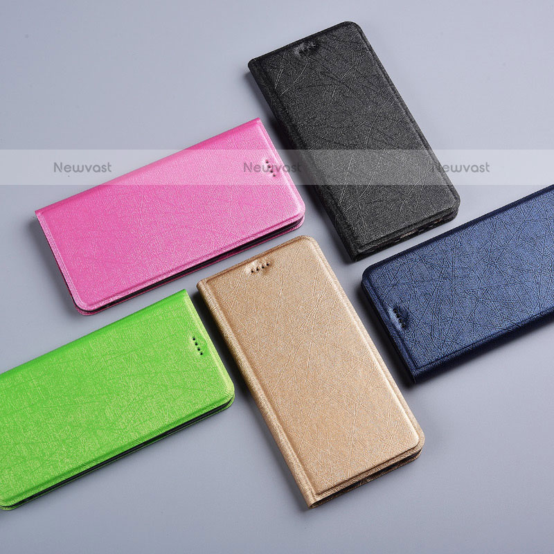 Leather Case Stands Flip Cover Holder H22P for Samsung Galaxy M21