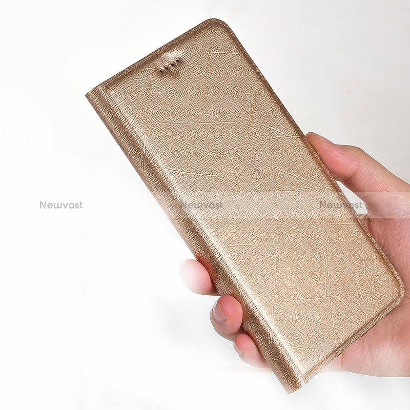 Leather Case Stands Flip Cover Holder H22P for Samsung Galaxy M80S