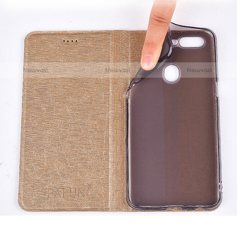 Leather Case Stands Flip Cover Holder H22P for Samsung Galaxy S20 Plus