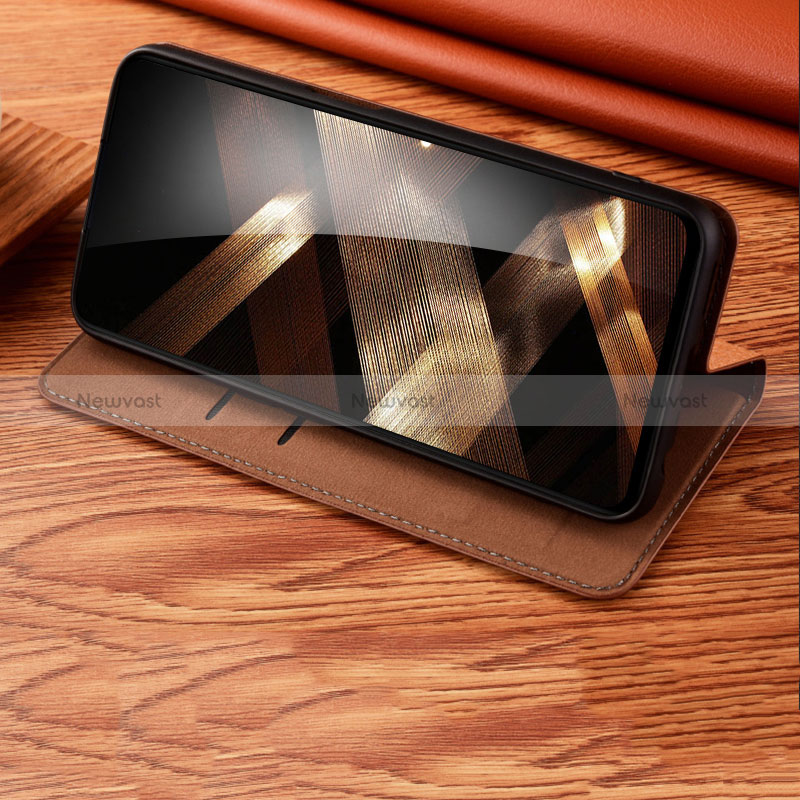 Leather Case Stands Flip Cover Holder H24P for Xiaomi Mi 14 5G