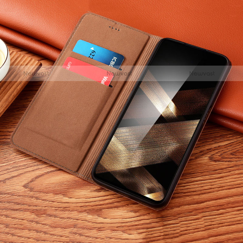 Leather Case Stands Flip Cover Holder H24P for Xiaomi Redmi K70E 5G