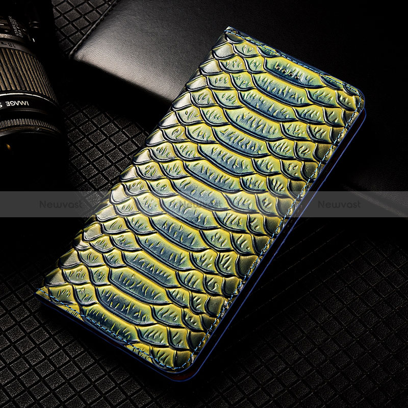 Leather Case Stands Flip Cover Holder H25P for Oppo Reno10 Pro 5G