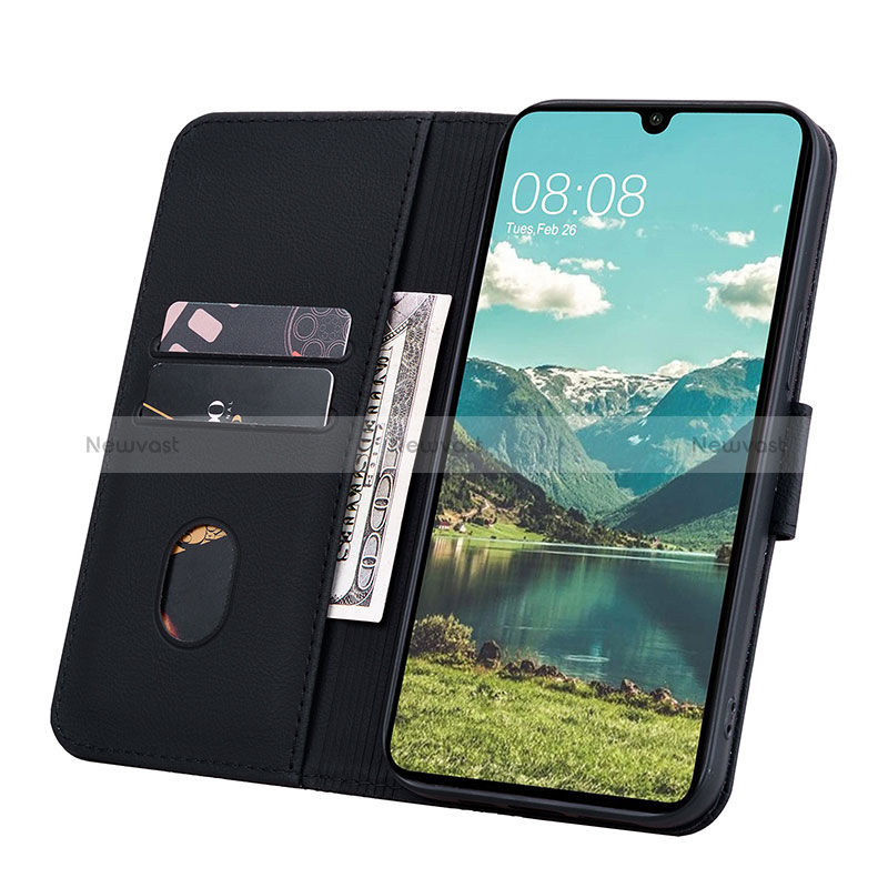 Leather Case Stands Flip Cover Holder HF1 for Google Pixel 5a 5G