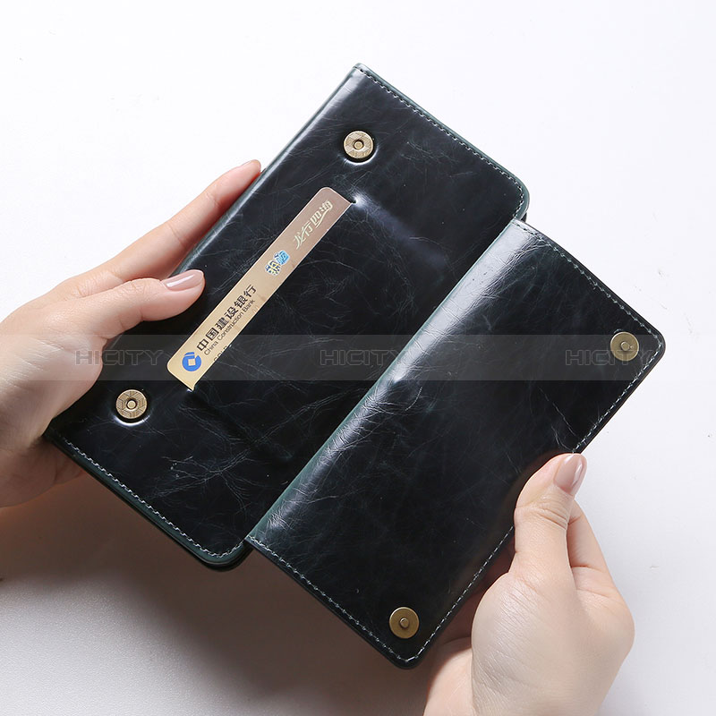 Leather Case Stands Flip Cover Holder JDK for Samsung Galaxy A54 5G