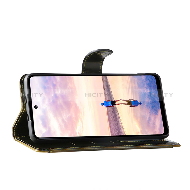 Leather Case Stands Flip Cover Holder JDK for Samsung Galaxy A72 5G