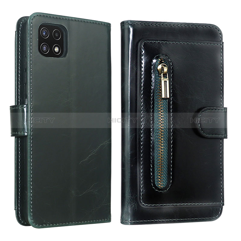 Leather Case Stands Flip Cover Holder JDK for Samsung Galaxy F42 5G