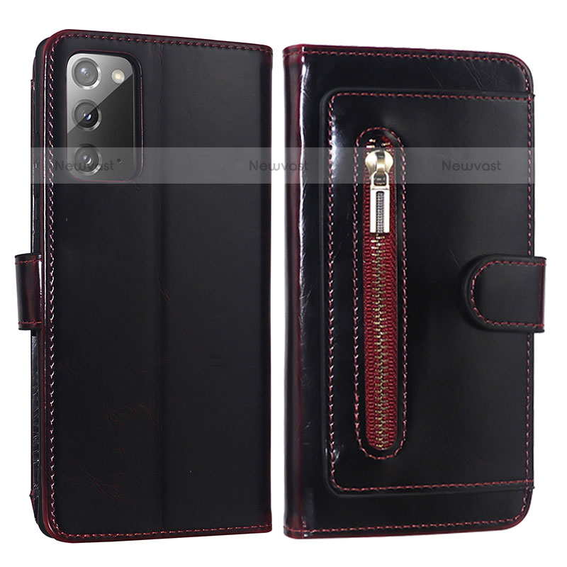 Leather Case Stands Flip Cover Holder JDK for Samsung Galaxy Note 20 5G