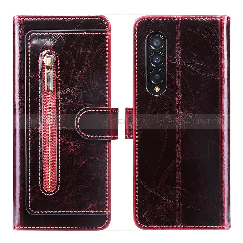 Leather Case Stands Flip Cover Holder JDK for Samsung Galaxy Z Fold4 5G