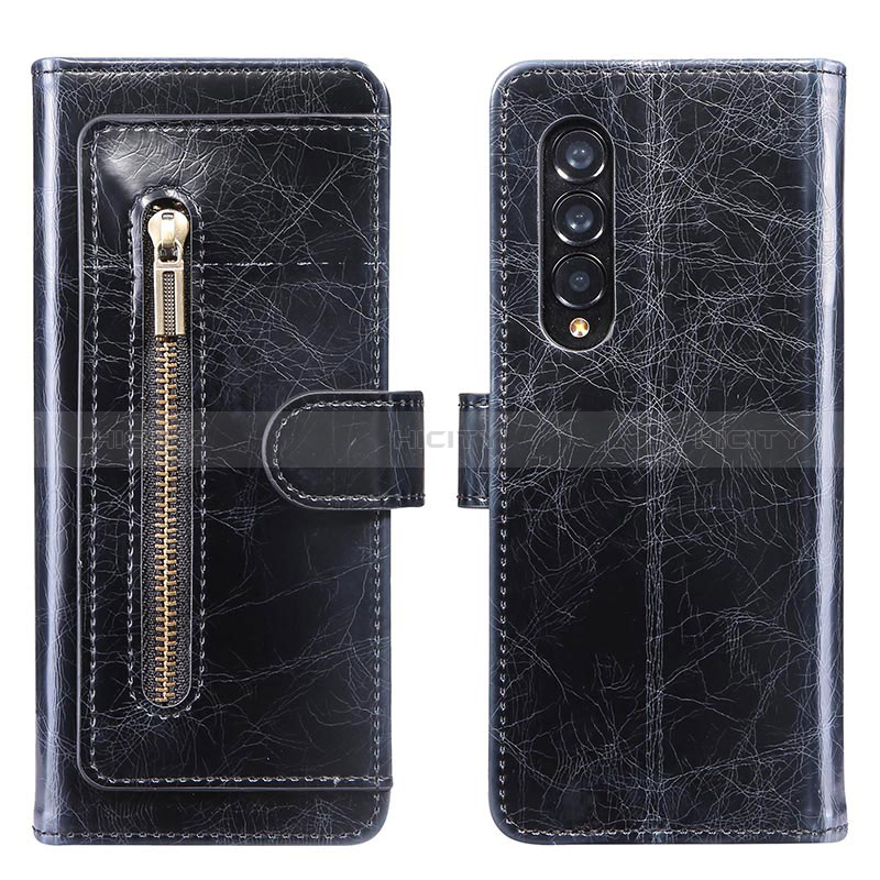 Leather Case Stands Flip Cover Holder JDK for Samsung Galaxy Z Fold4 5G