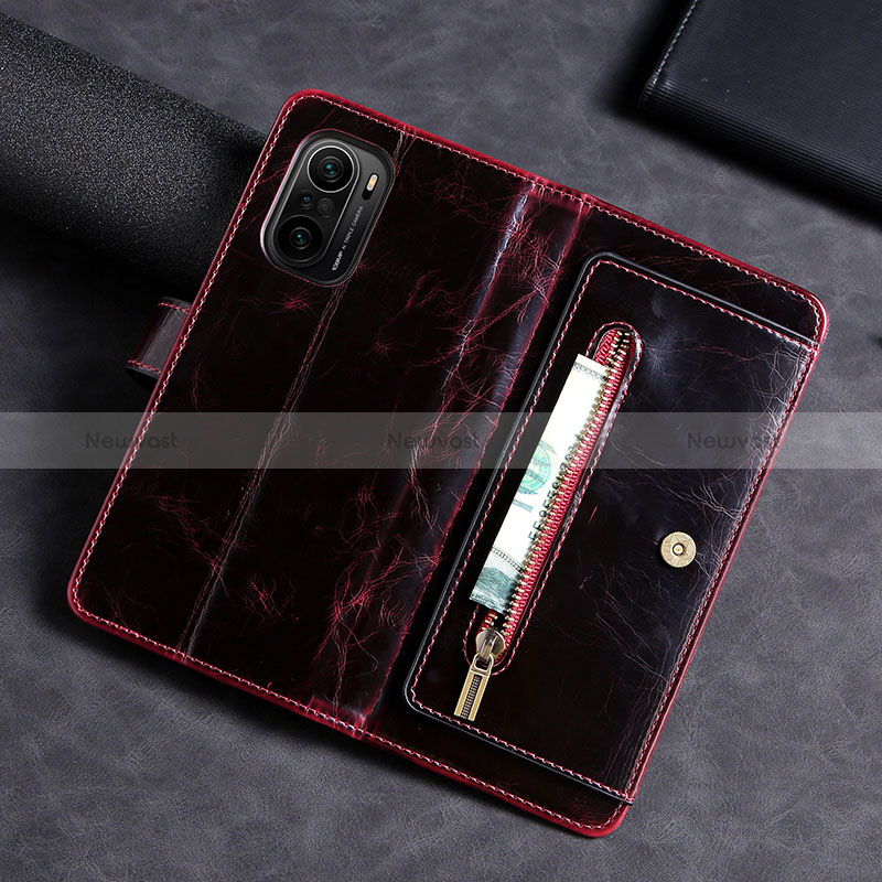 Leather Case Stands Flip Cover Holder JDK for Xiaomi Mi 11i 5G