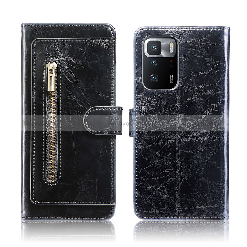 Leather Case Stands Flip Cover Holder JDK for Xiaomi Redmi Note 10 Pro 5G