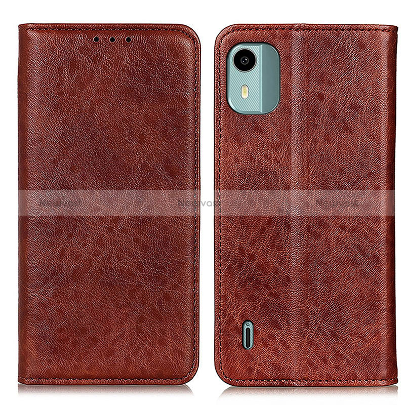 Leather Case Stands Flip Cover Holder K01Z for Nokia C12