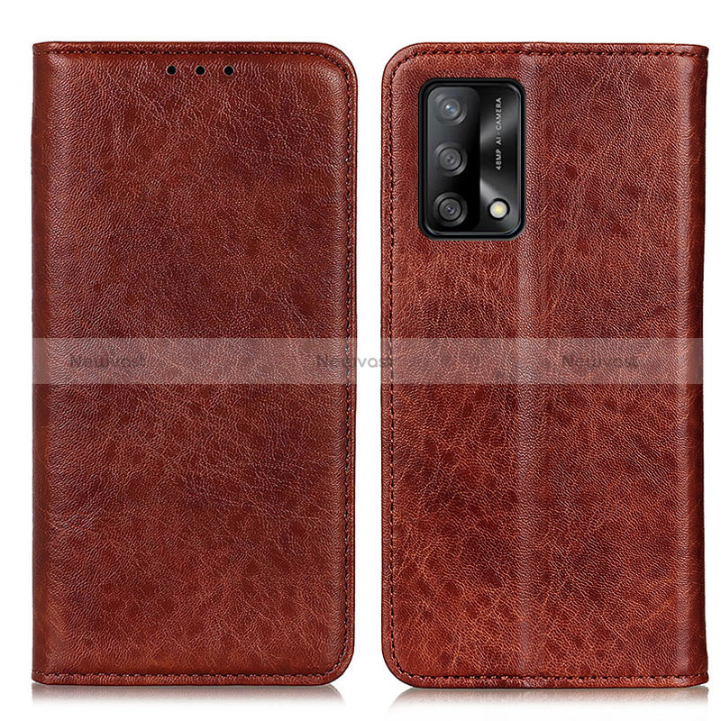 Leather Case Stands Flip Cover Holder K01Z for Oppo A95 4G