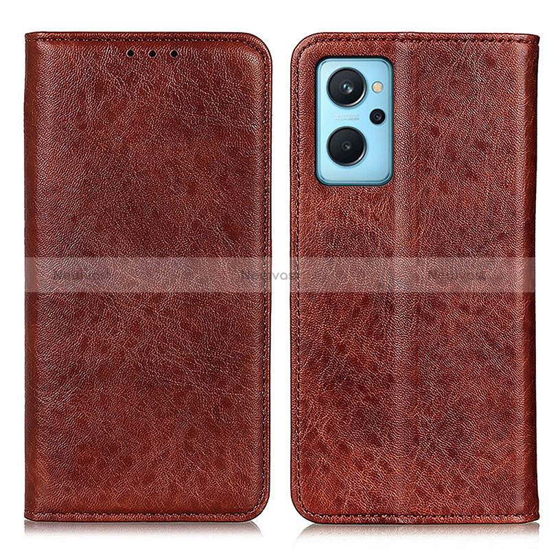 Leather Case Stands Flip Cover Holder K01Z for Oppo A96 4G