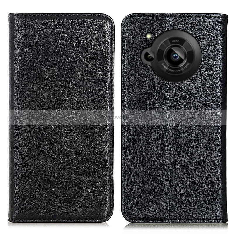 Leather Case Stands Flip Cover Holder K01Z for Sharp Aquos R7