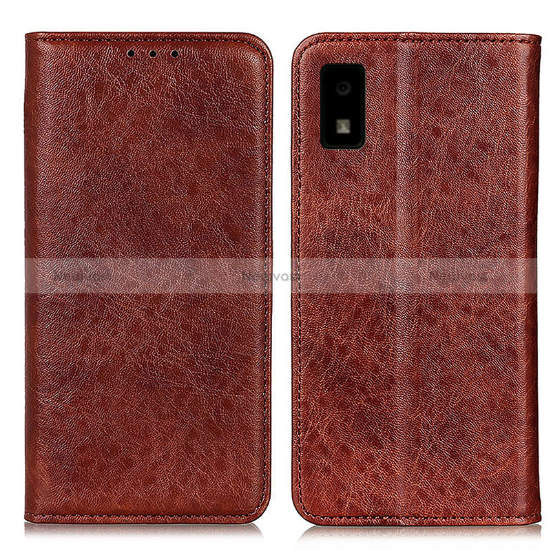 Leather Case Stands Flip Cover Holder K01Z for Sharp Aquos wish2