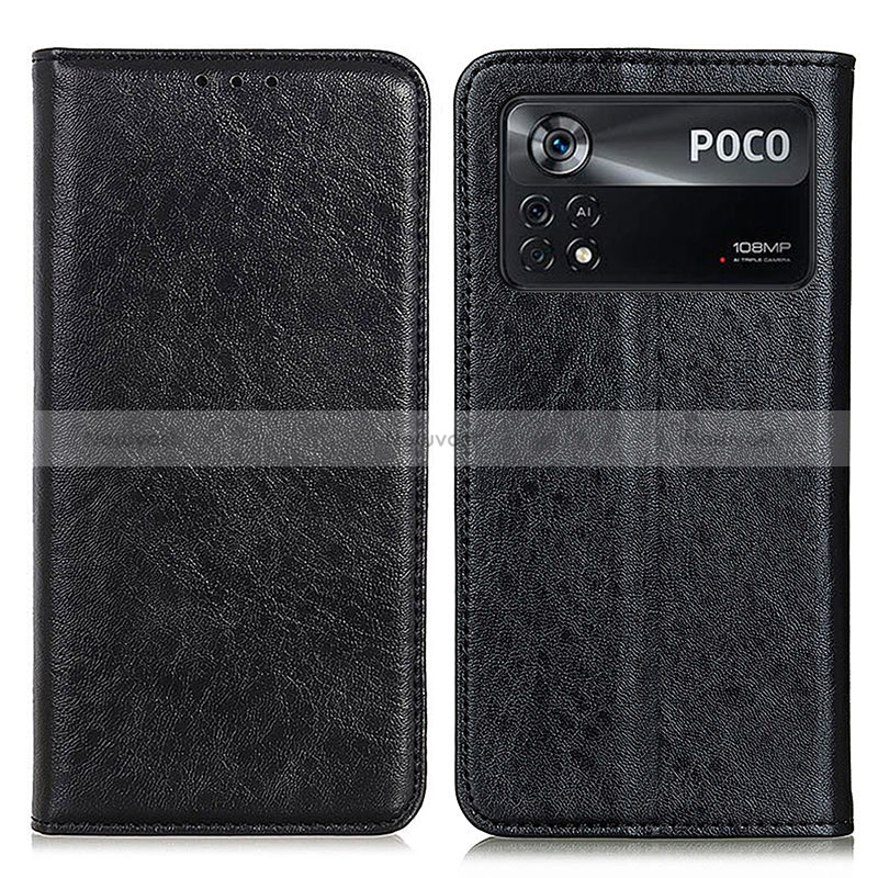 Leather Case Stands Flip Cover Holder K01Z for Xiaomi Poco X4 Pro 5G