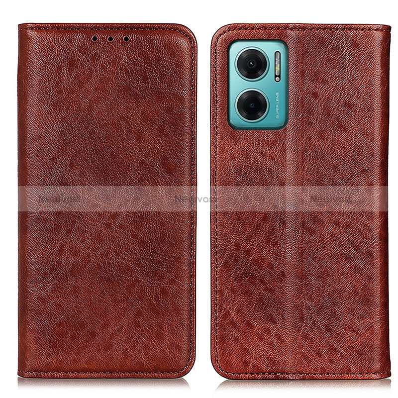 Leather Case Stands Flip Cover Holder K01Z for Xiaomi Redmi 10 5G