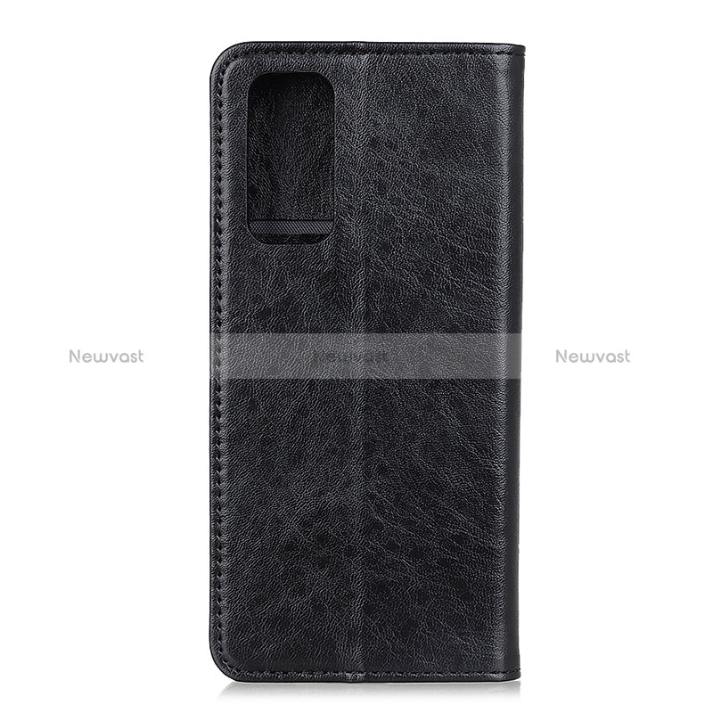 Leather Case Stands Flip Cover Holder K01Z for Xiaomi Redmi Note 10 Pro 4G