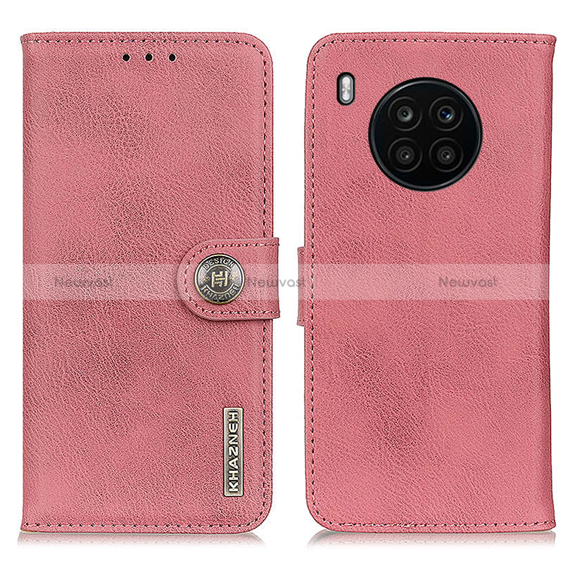 Leather Case Stands Flip Cover Holder K02Z for Huawei Honor 50 Lite