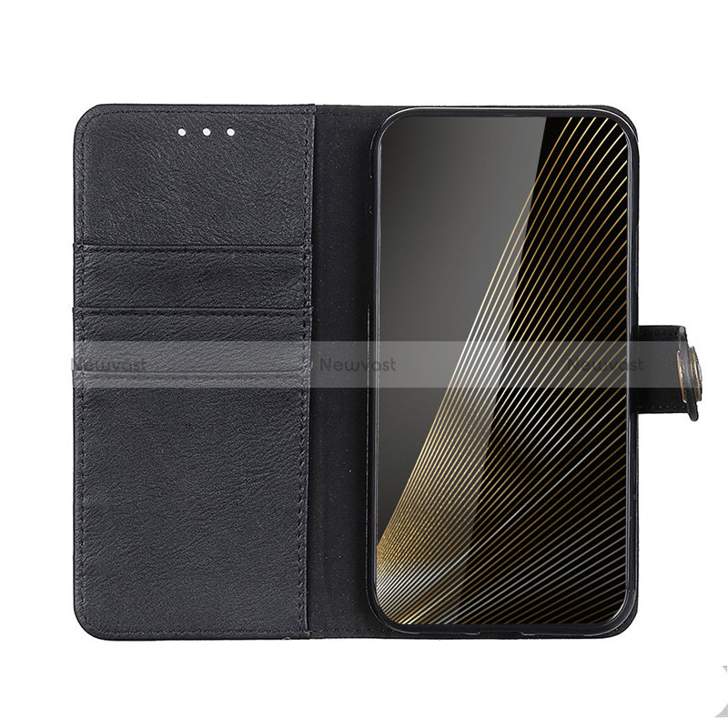 Leather Case Stands Flip Cover Holder K02Z for Huawei Honor 70 Lite 5G