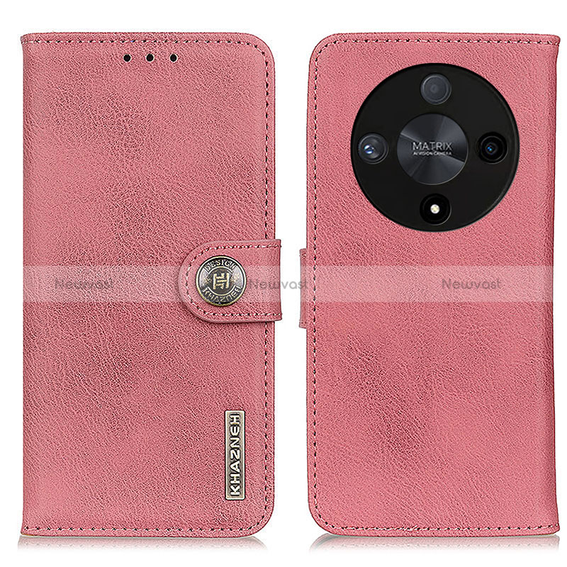 Leather Case Stands Flip Cover Holder K02Z for Huawei Honor X9b 5G