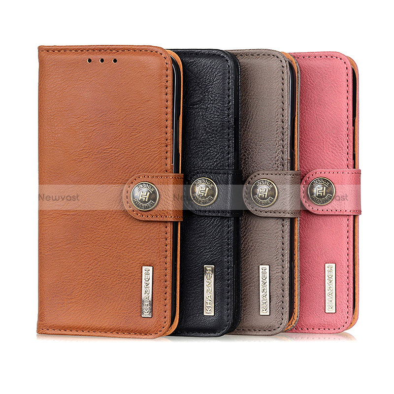 Leather Case Stands Flip Cover Holder K02Z for Motorola Moto E13