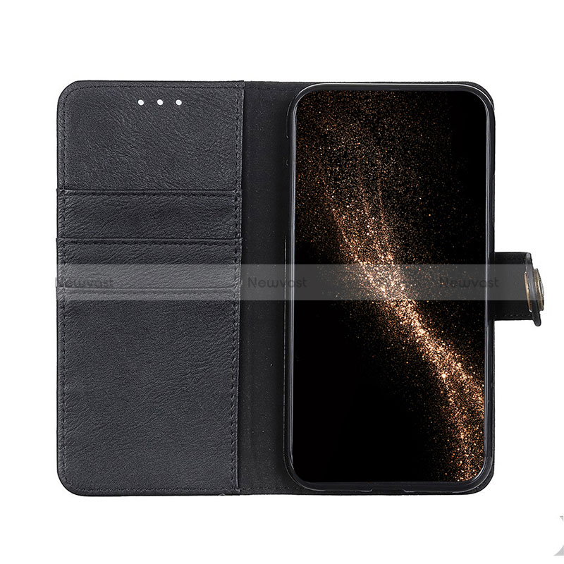 Leather Case Stands Flip Cover Holder K02Z for Motorola Moto G73 5G