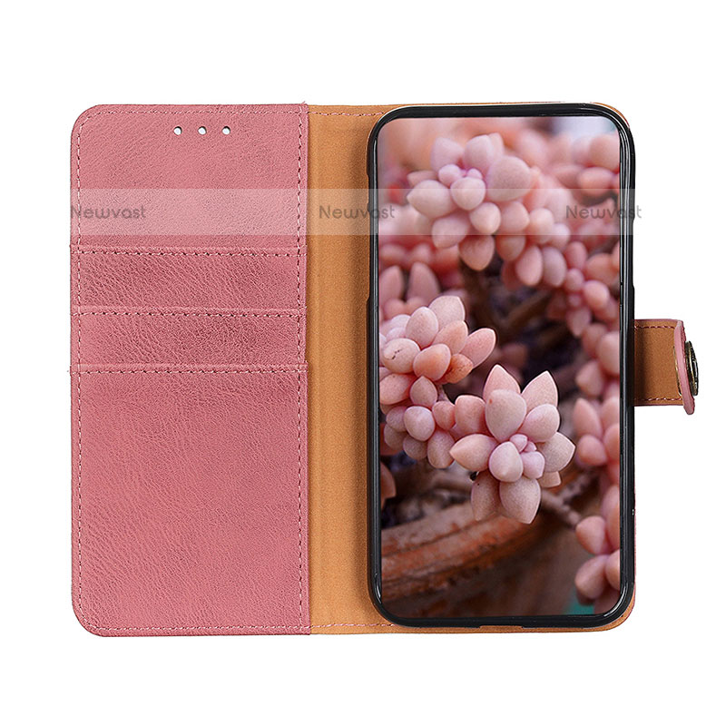 Leather Case Stands Flip Cover Holder K02Z for OnePlus Nord N200 5G