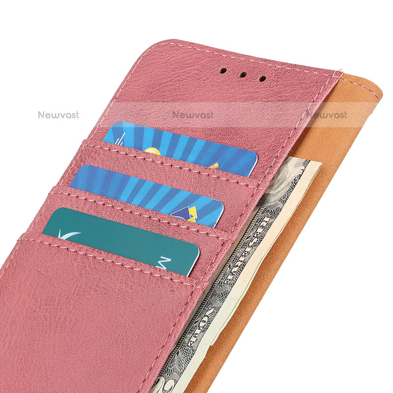 Leather Case Stands Flip Cover Holder K02Z for OnePlus Nord N200 5G