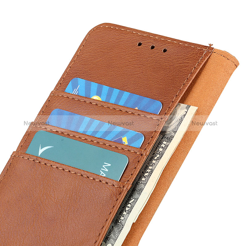 Leather Case Stands Flip Cover Holder K02Z for Oppo K10 4G