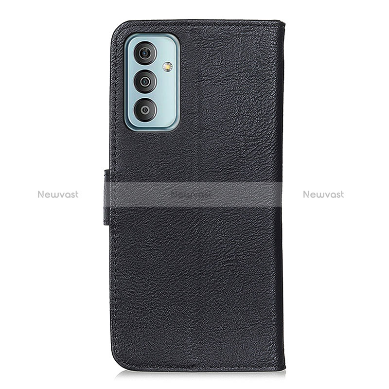 Leather Case Stands Flip Cover Holder K02Z for Samsung Galaxy M23 5G