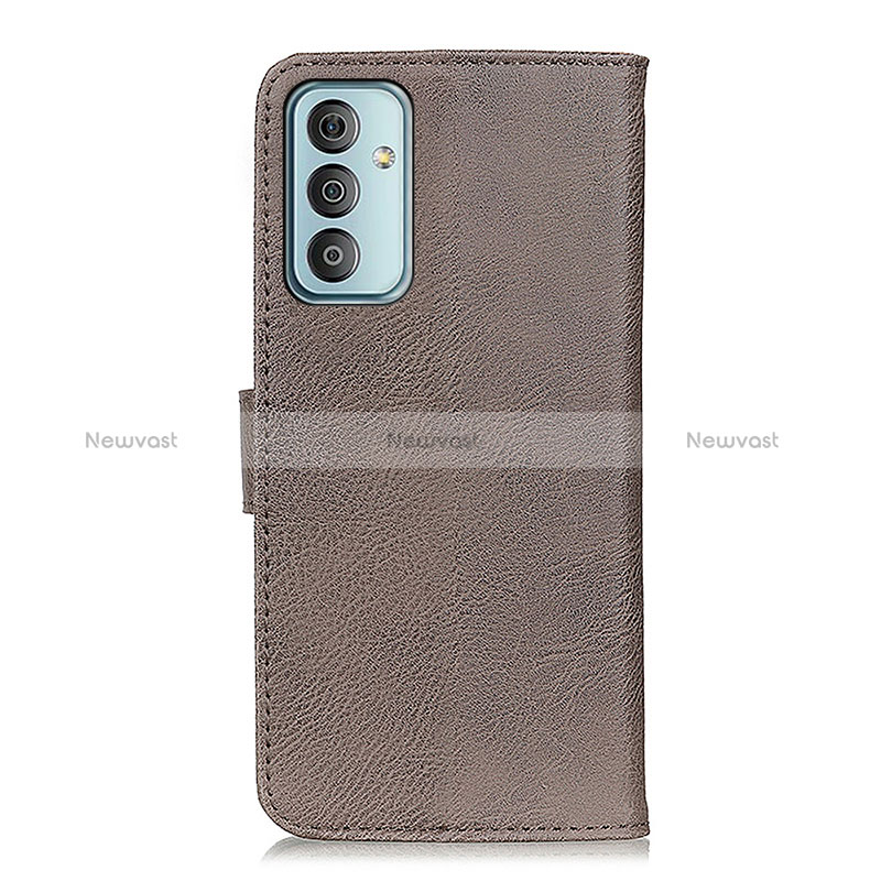 Leather Case Stands Flip Cover Holder K02Z for Samsung Galaxy M23 5G