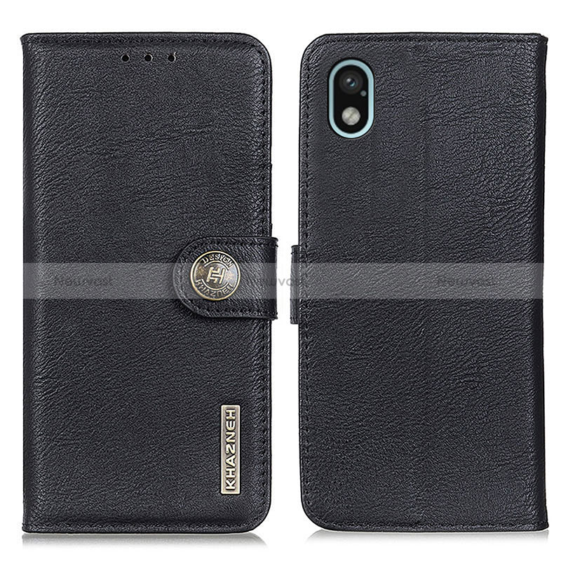 Leather Case Stands Flip Cover Holder K02Z for Sony Xperia Ace III