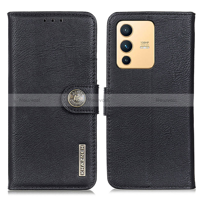 Leather Case Stands Flip Cover Holder K02Z for Vivo V23 5G