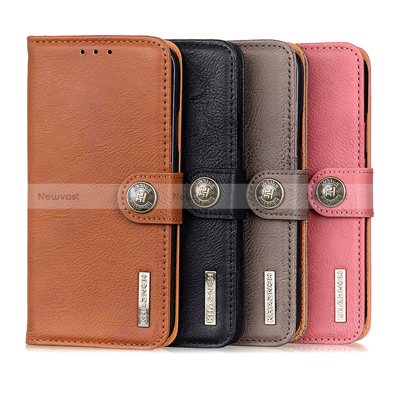 Leather Case Stands Flip Cover Holder K02Z for Xiaomi Poco M4 5G